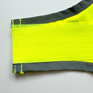 Personalised Reflective Dog Coat With Name And Paw Print, Custom Hi Vis Dog Jacket, Safety Gift For Dog Lovers