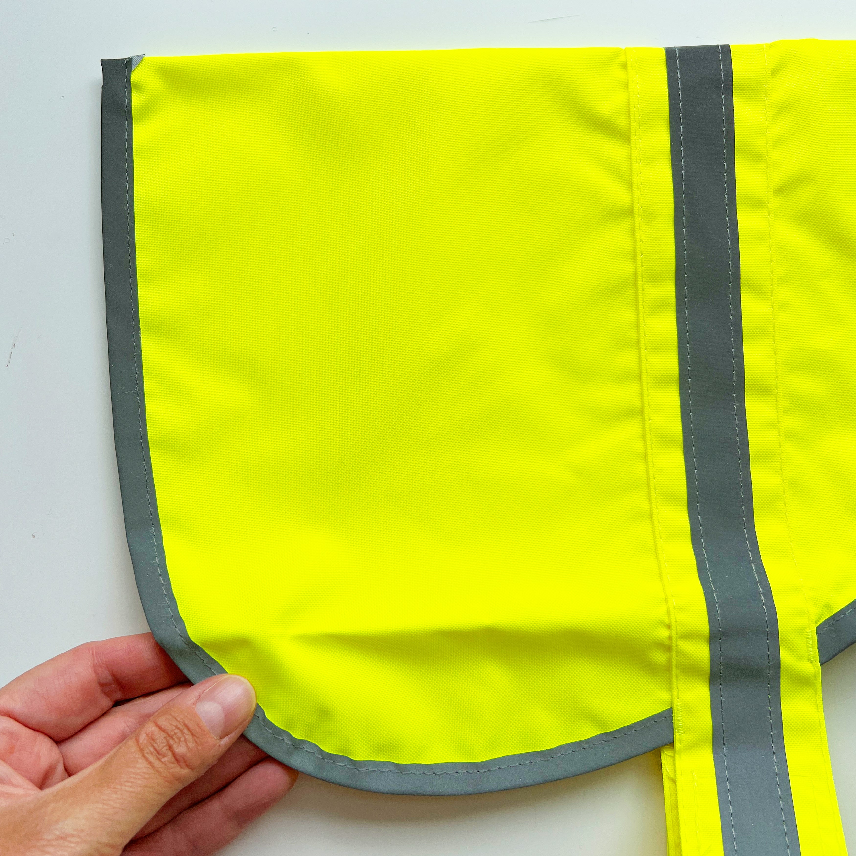 Personalised Reflective Dog Coat With Name And Paw Print, Custom Hi Vis Dog Jacket, Safety Gift For Dog Lovers