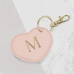 Heart Keyring with Alphabet Letter