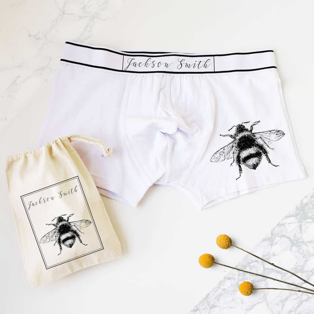 Bee Print Boxers