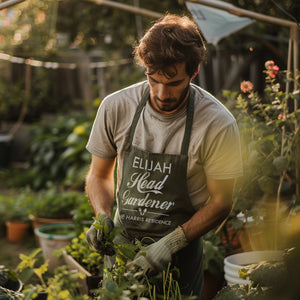 Personalised Head Gardener Apron