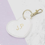 Heart Keyring with Initials