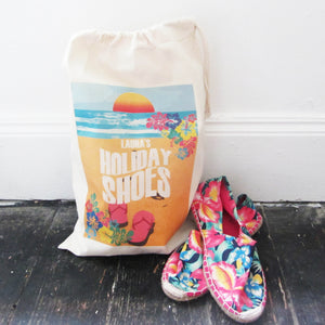 Personalised Stylish Shoe Bag for Your Summer Holiday