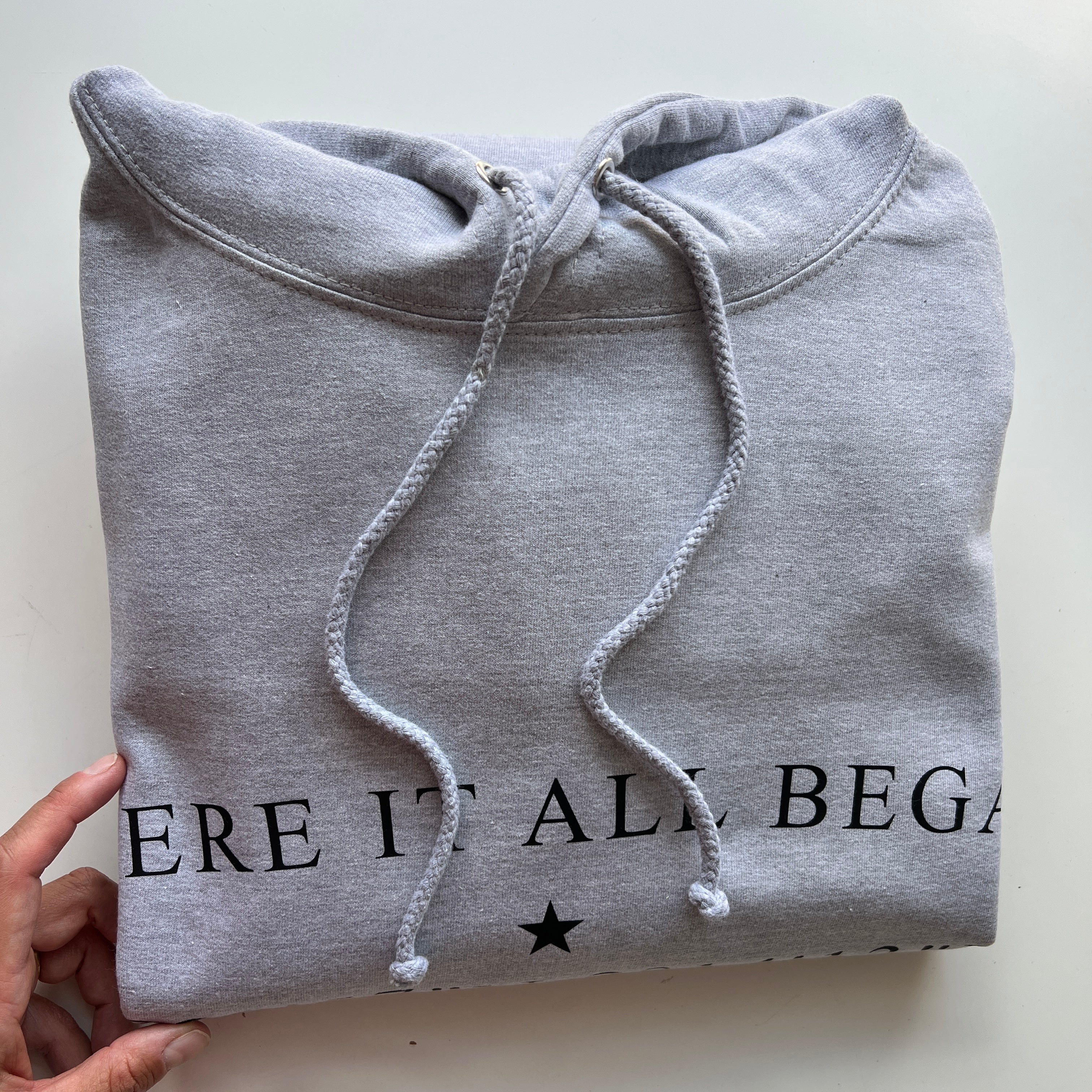 Personalised “Coordinates Hoodie – Where It All Began”
