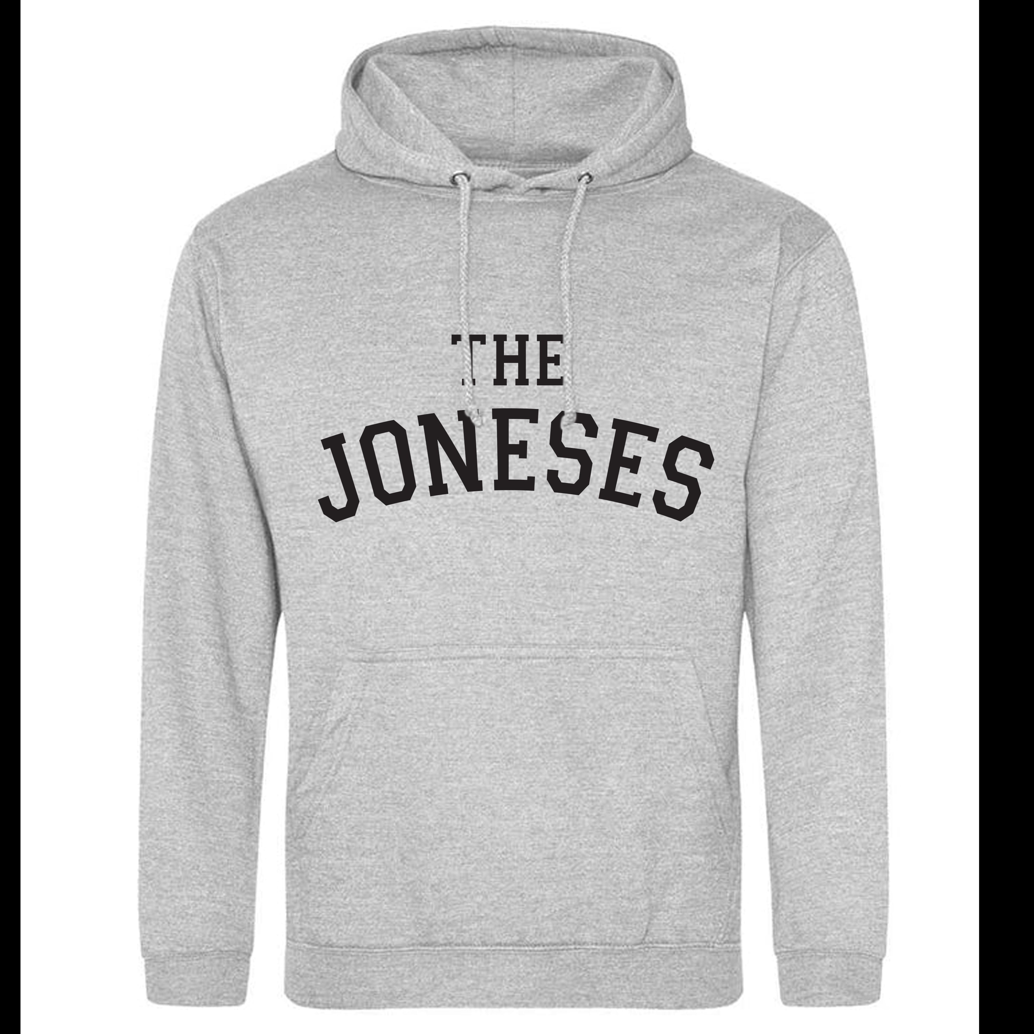 Personalised Varsity Banner Hoodie – Custom Family Name