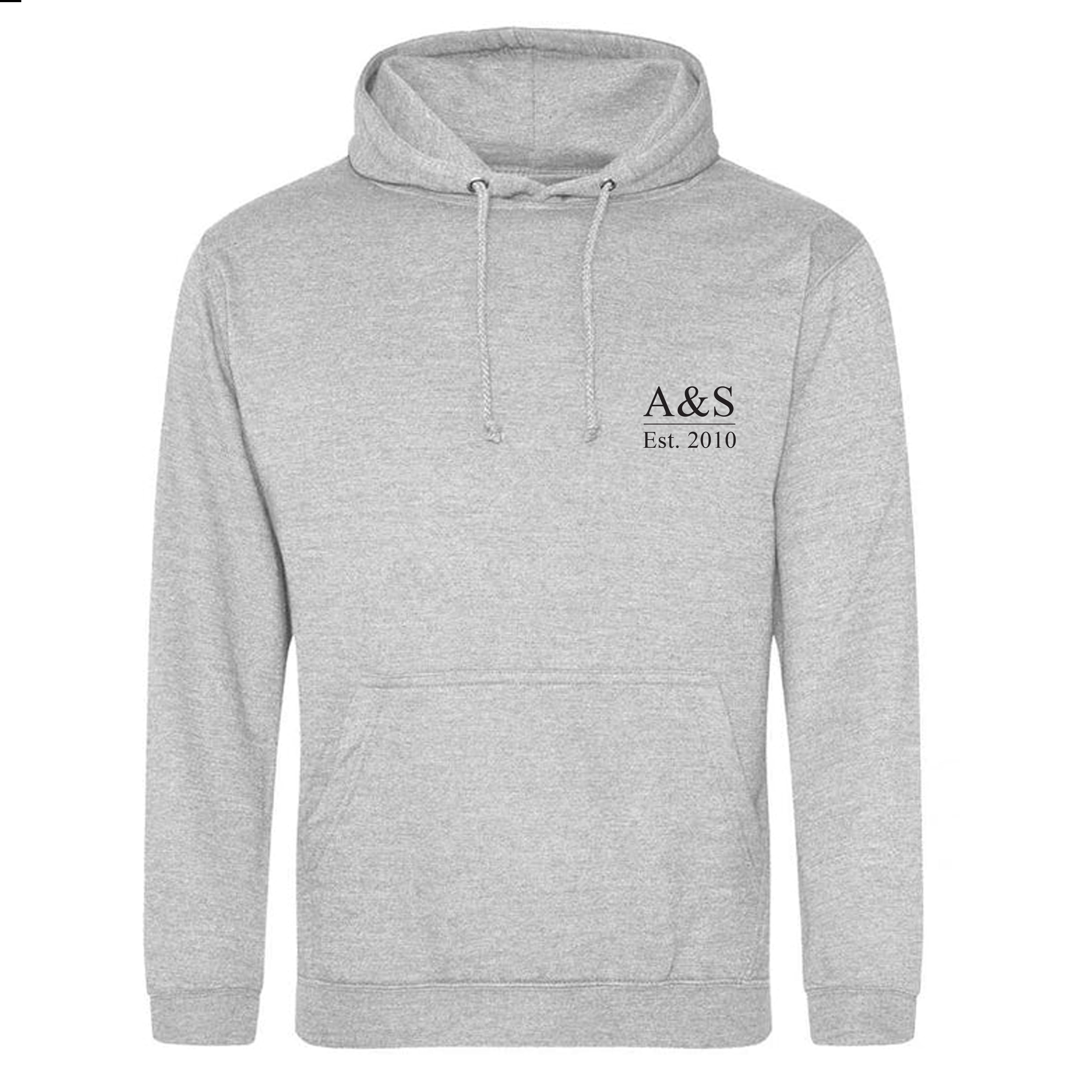 Personalised Initials And Est. Year Hoodie – Custom Gift