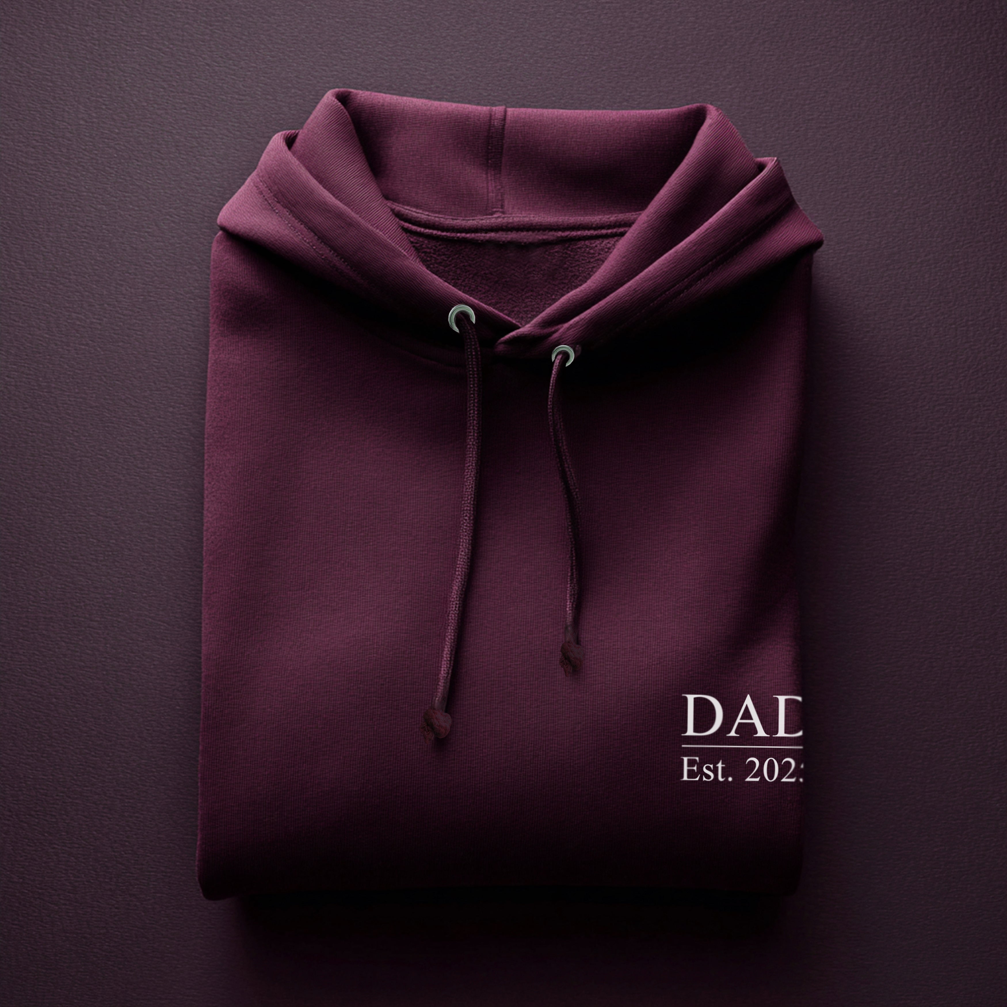 Personalised Initials And Est. Year Hoodie – Custom Gift