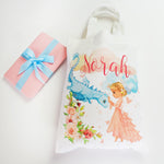 Personalised Princess and Dragon, Kids Party Bag