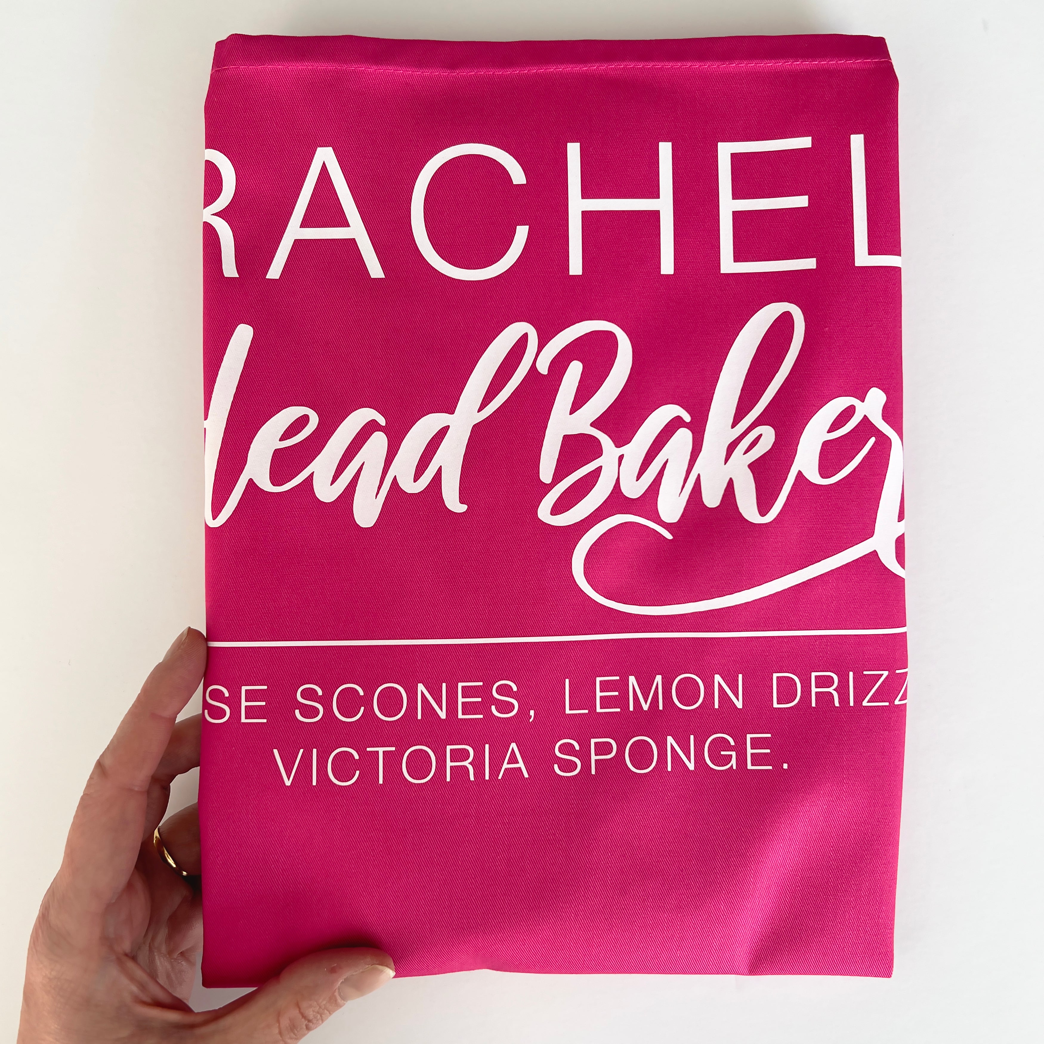 Personalised Head Baker Apron