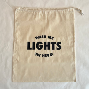 Set Of Four Wash Me Laundry Bags – Darks, Lights, Colours And Whites – Stylish Cotton Storage Solution