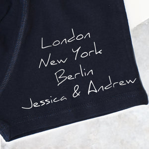 Property Of The Bride, Love Note Wedding Boxers