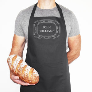 Personalised Chef Apron - baking - kitchen apron - cooking apron - unique gift - gift for him - Gift for Dad - Men's Gift - Unisex apron