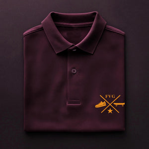 Modern Heritage Men’s Polo Shirt | Street Style Initials Logo | Skate & Trainer Graphic | Custom Polo | Gift for Him | Gift for Skaters