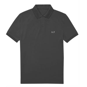 Personalised Men’s Polo Shirt with Initials | Classic Chest Monogram Print | Custom Cotton Polo | Gift for Him | 30 Colours | Gift for Dad