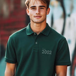 Personalised Men’s Polo Shirt with Est. Year | Custom Birth Year Polo | Gift for Him | Milestone Birthday or Anniversary