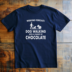 Personalised “Weekend Forecast” T Shirt – Funny Gift For Him, Dad, Grandad Or Husband