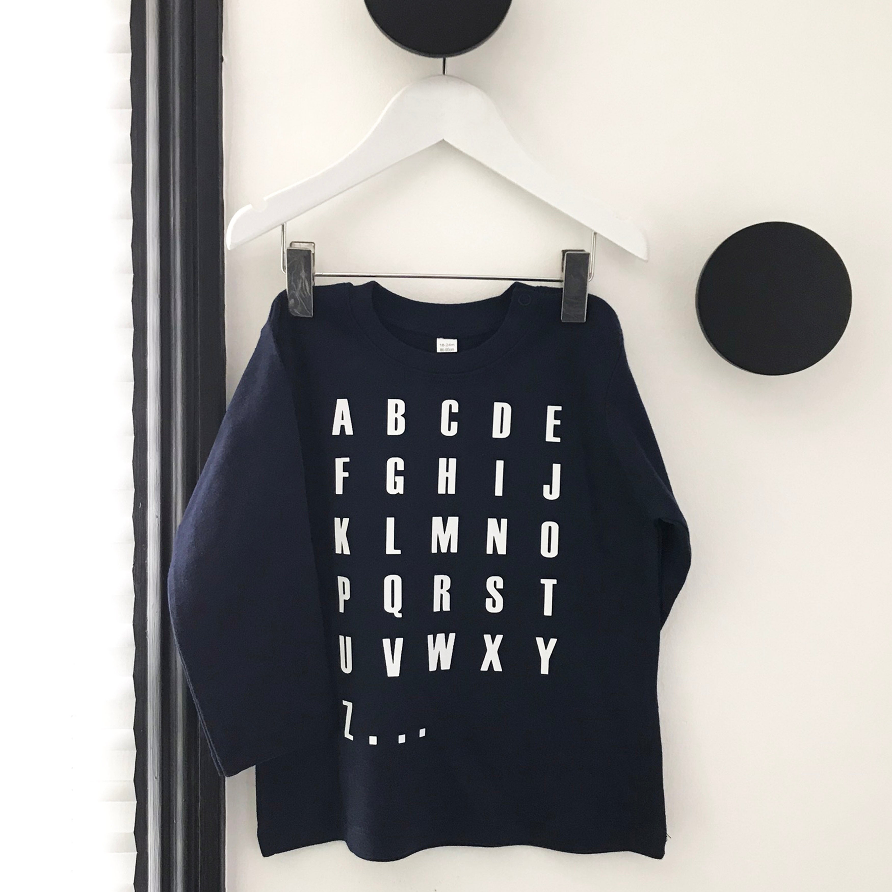 Alphabet Toddler Top