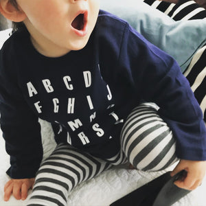 Alphabet Toddler Top