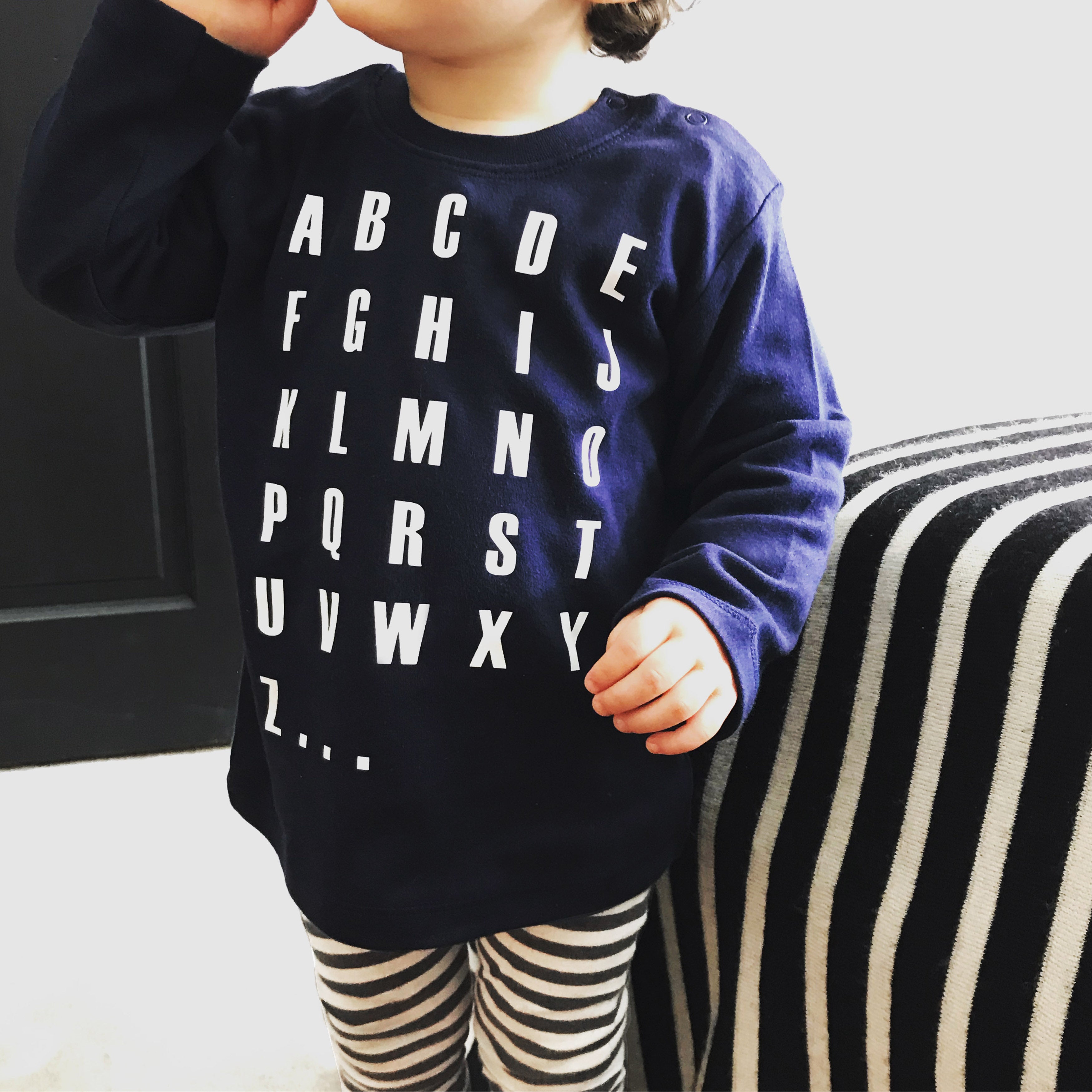 Alphabet Toddler Top