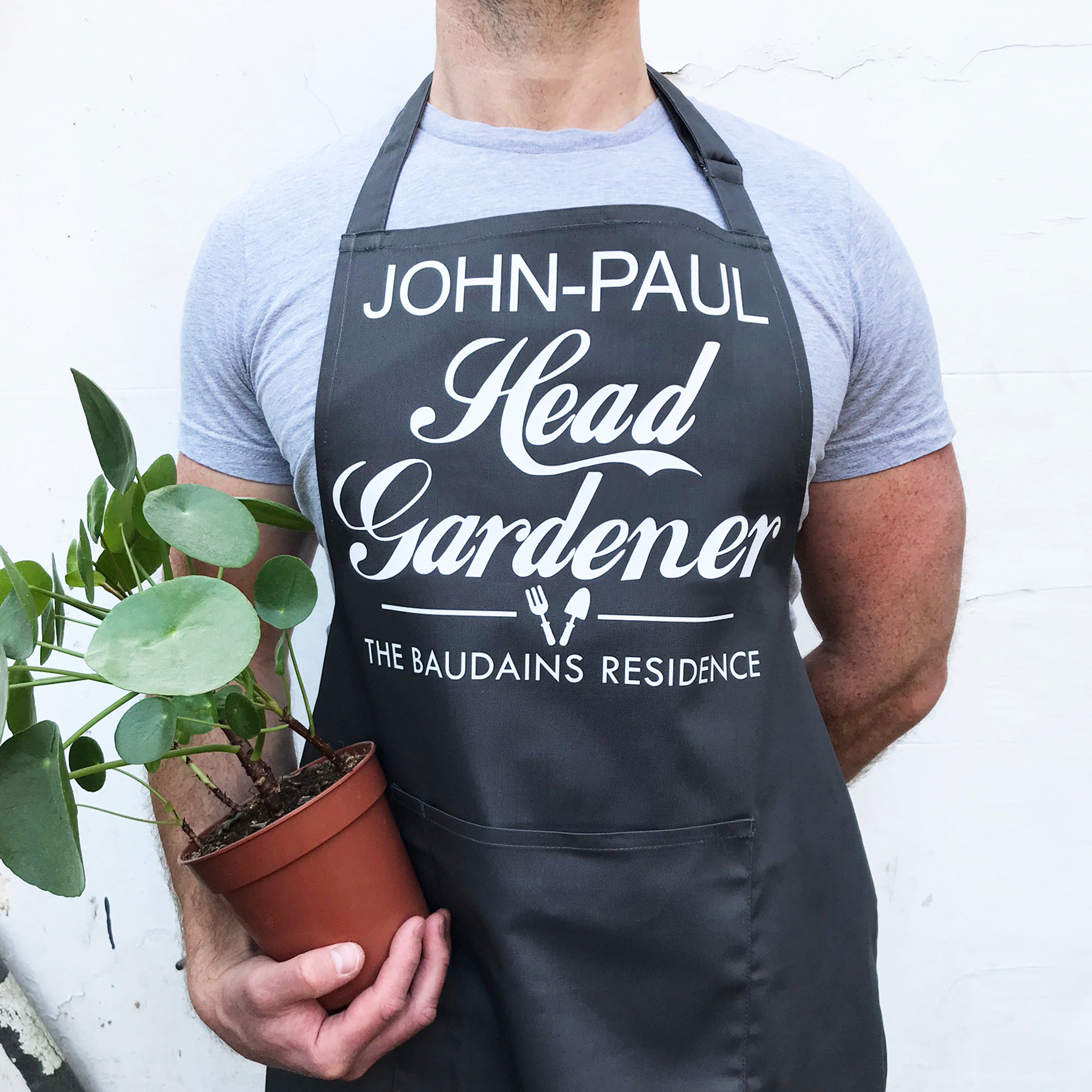Personalised Head Gardener Apron