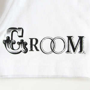 Groom's Wedding Rings, Personalised Men's Boxer Briefs
