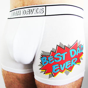 Dad's Comic, Personalised Men's Boxer Briefs