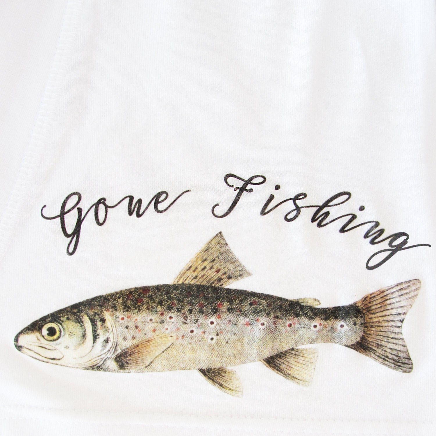 Gone Fishing, Personalised Men's Boxer Briefs