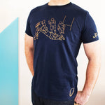 Personalised, Mens Rugby Sports T-Shirt