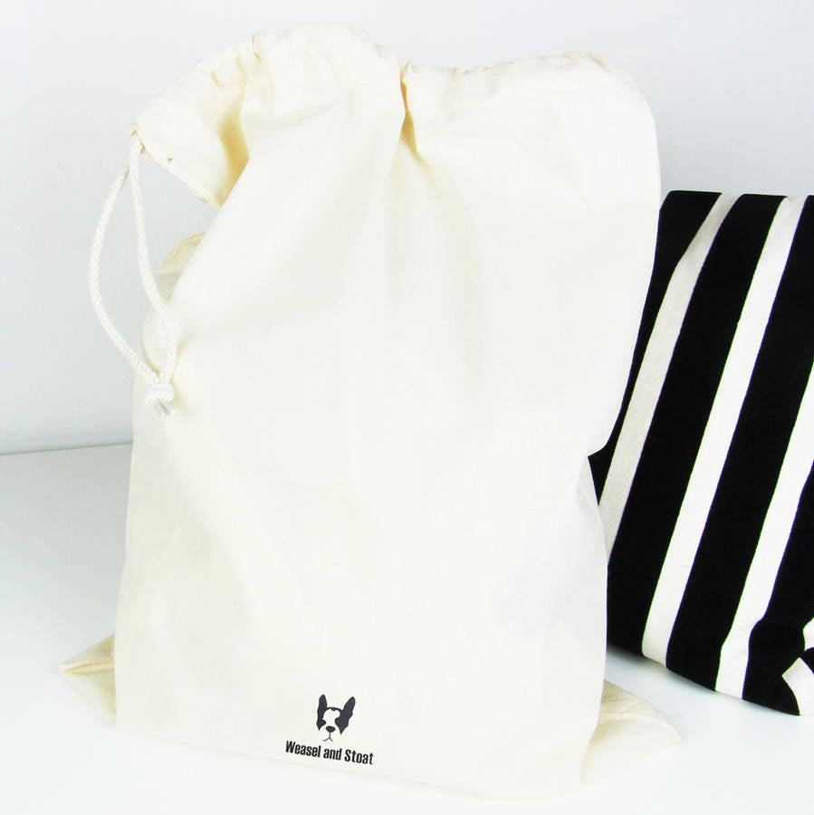 Home And Travel Laundry Bag With Personalised Initials