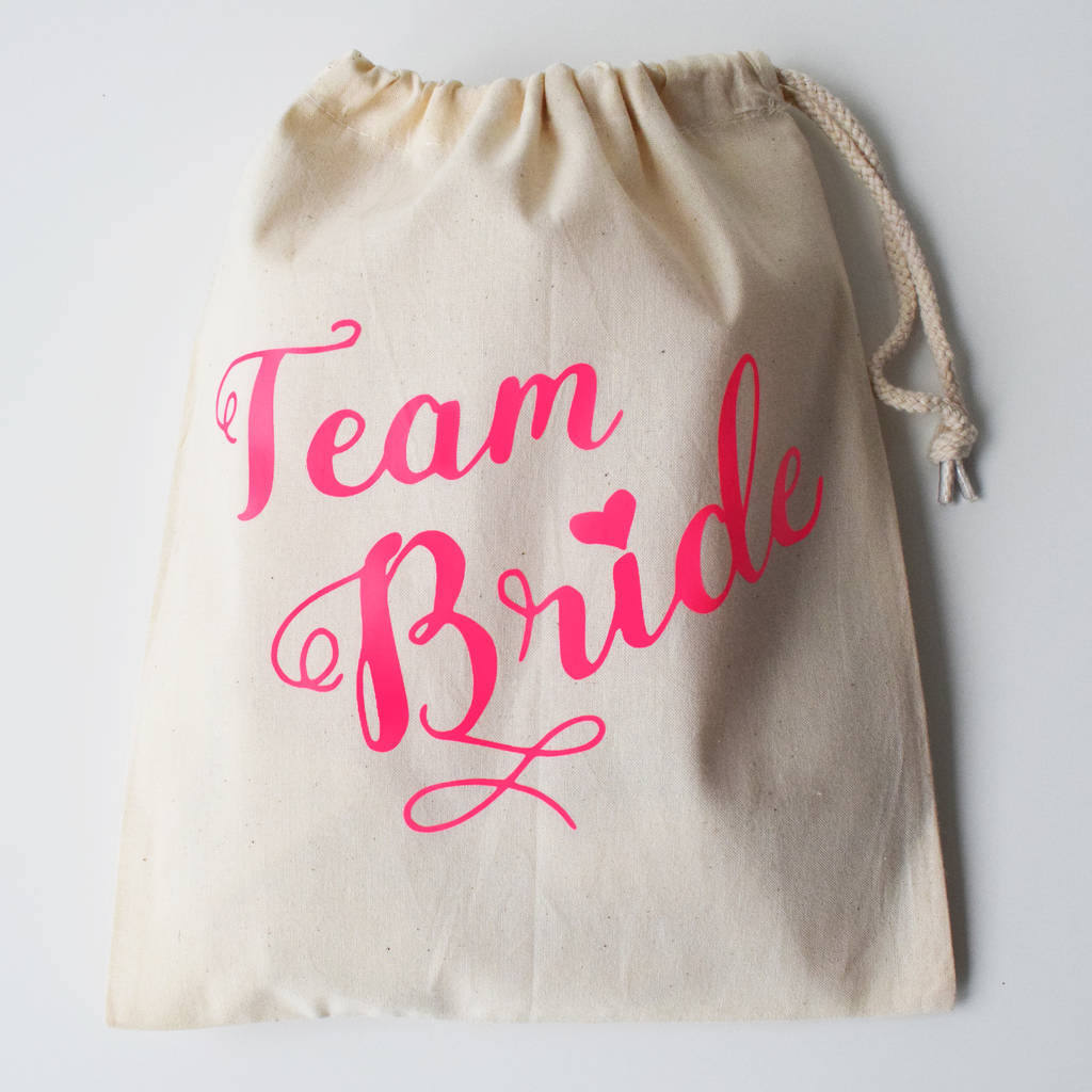 Team Bride, Hen Party Bags