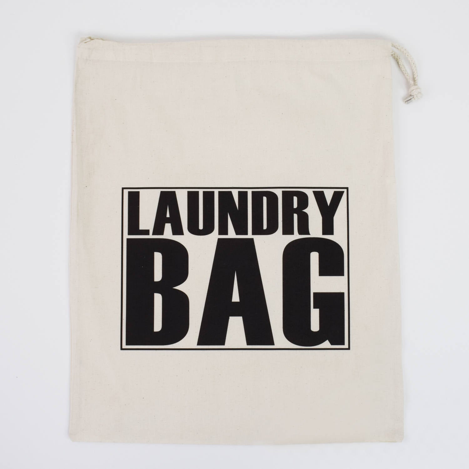 Big Text Laundry Bag