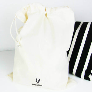 Home And Travel Shoe Bag With Personalised Initials