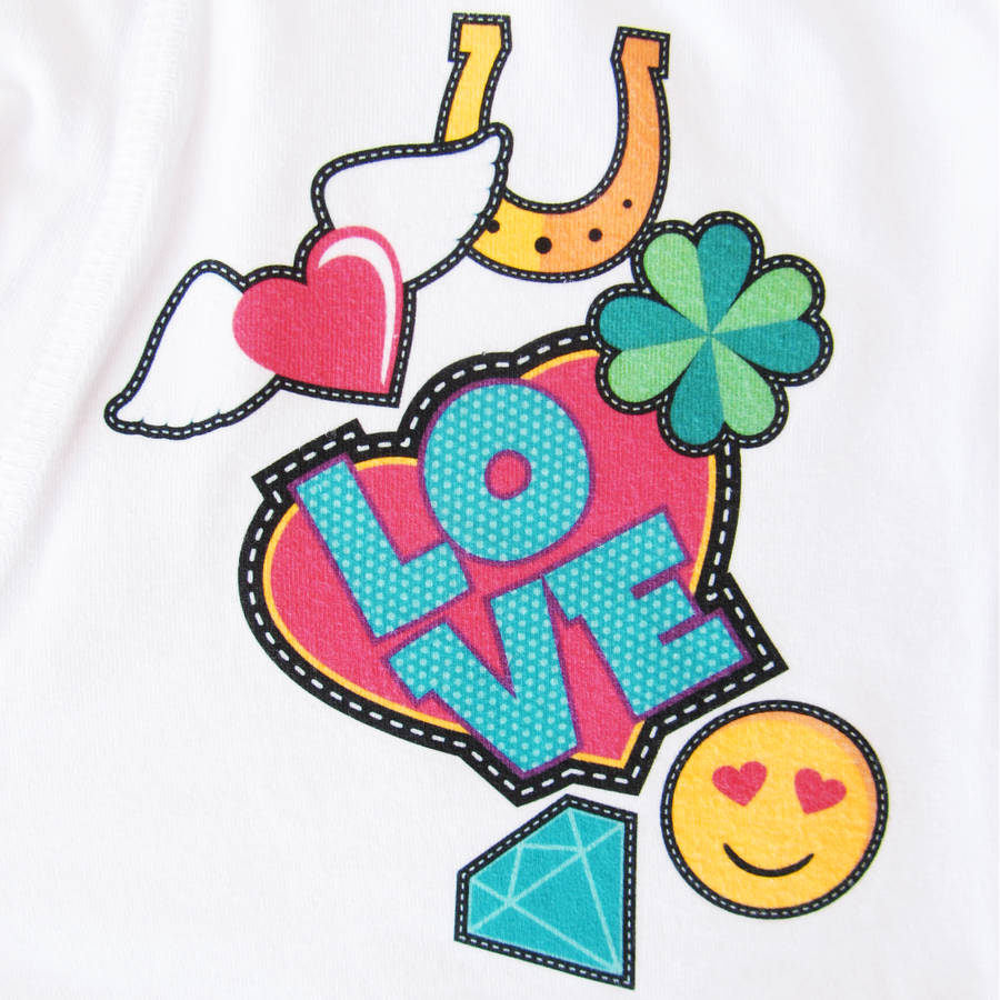 Love Patch Emoji, Personalised Men's Pants, boxer shorts
