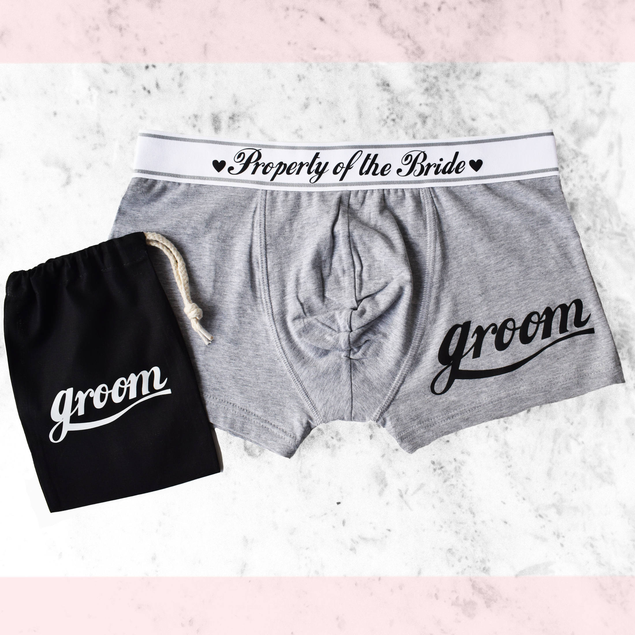 Groom, Property Of The Bride Boxer Briefs