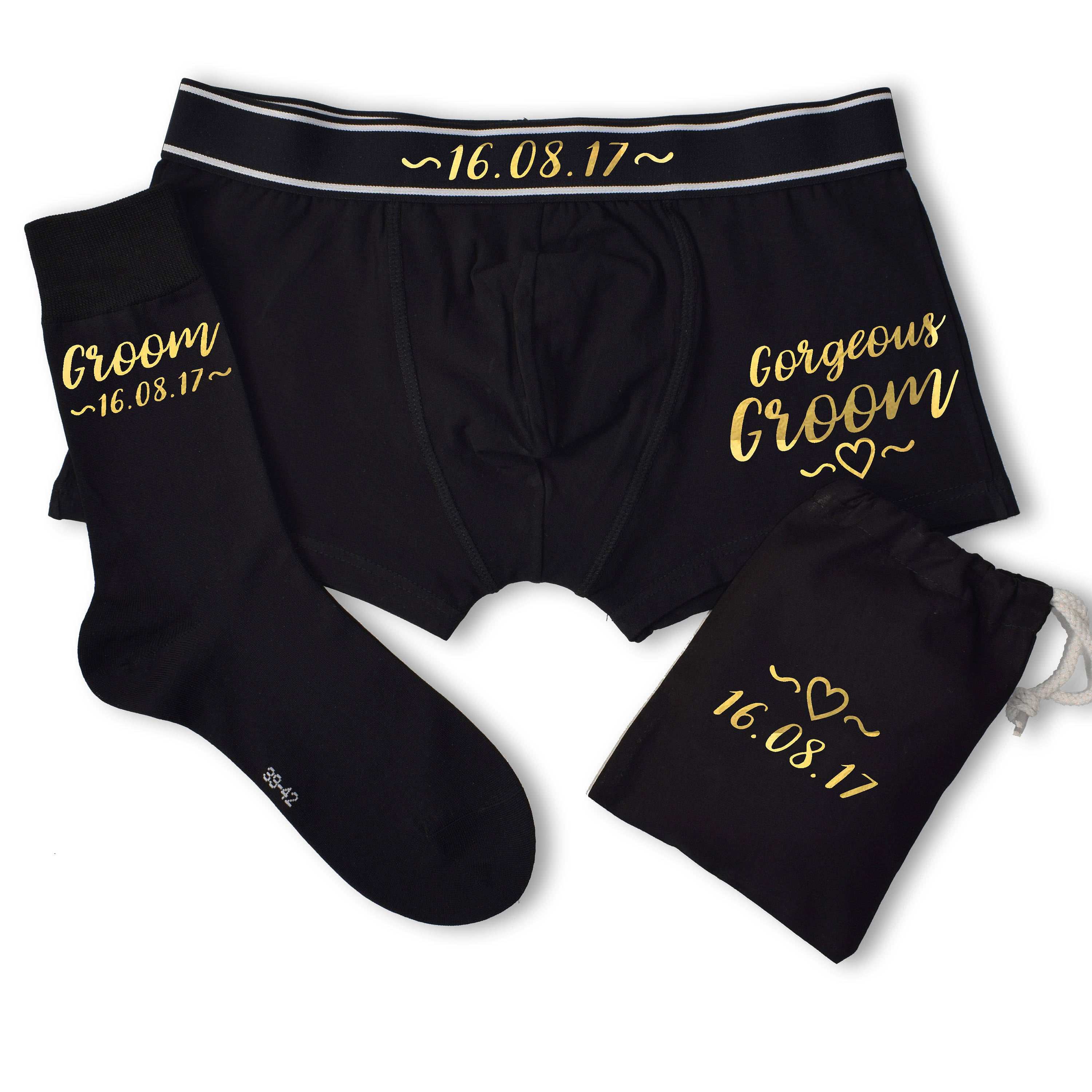 Gorgeous Groom Wedding Underwear Gift Set