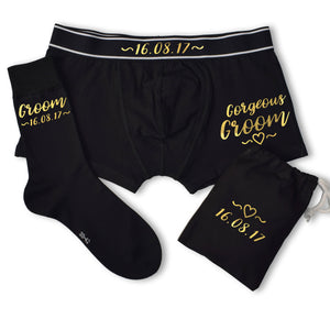 Gorgeous Groom Wedding Underwear Gift Set