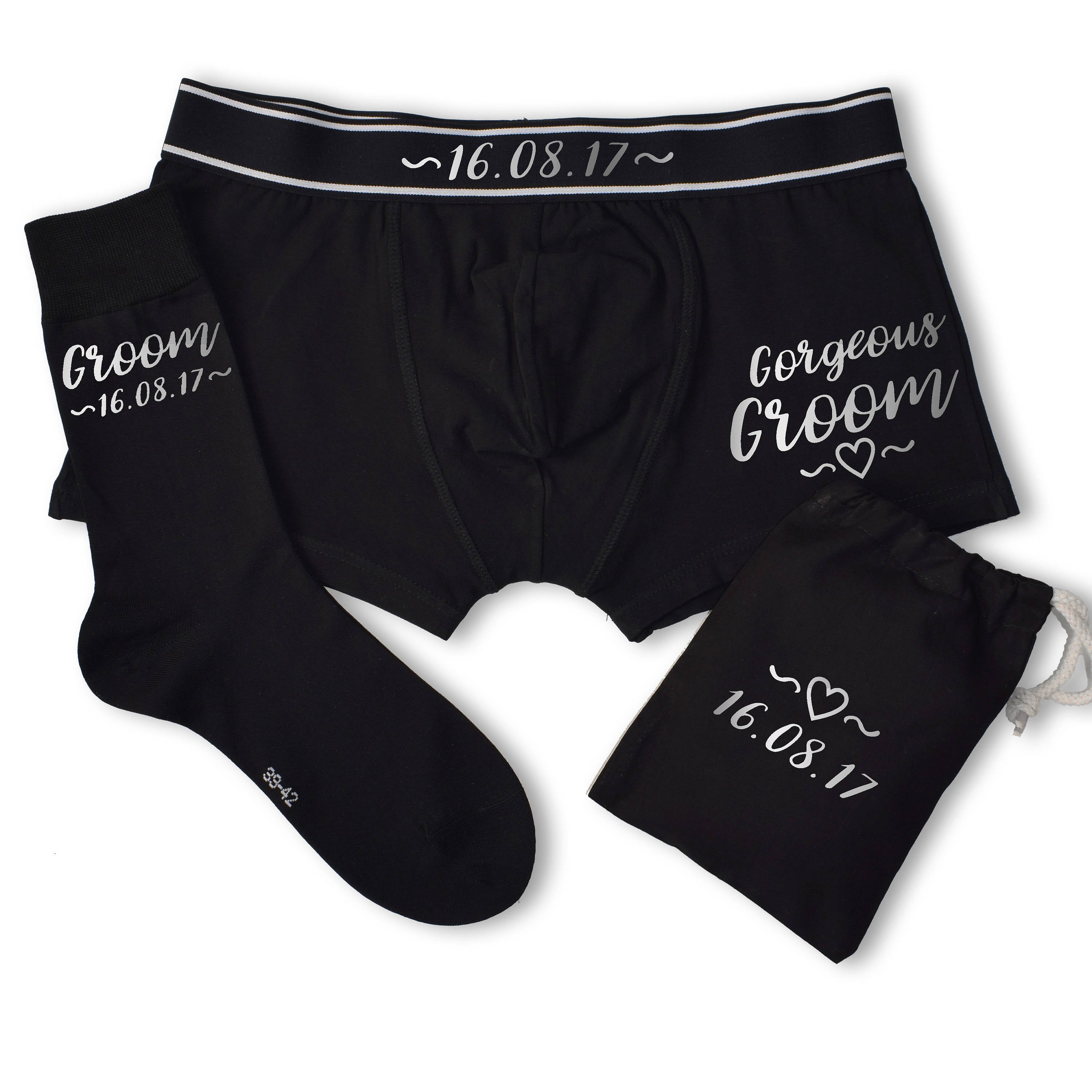 Gorgeous Groom Wedding Underwear Gift Set