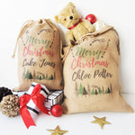 Personalised Christmas Trees Sack