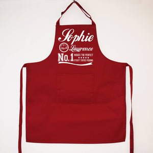 Personalised, Makes The Perfect, Apron