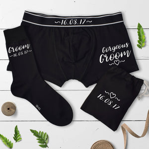 Gorgeous Groom Wedding Underwear Gift Set