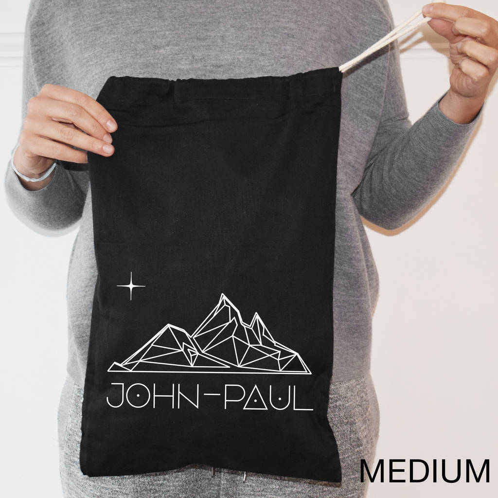 Personalised Star Of Bethlehem Christmas Sack