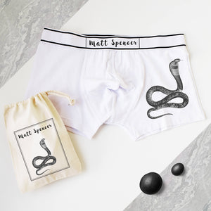 Snake Print Boxers