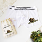 Snail Print Boxers
