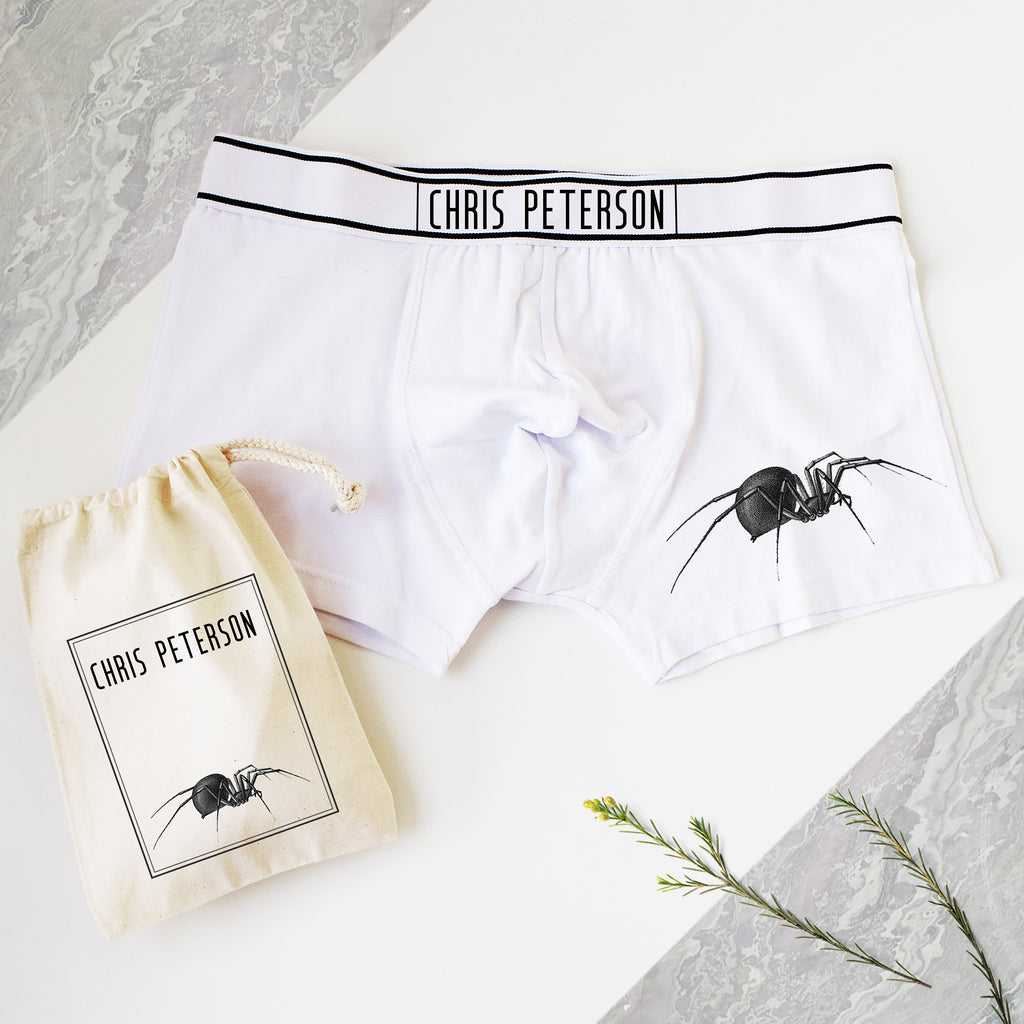 Spider Print Boxers