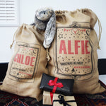 Personalised Stars Christmas Sack