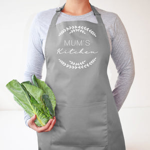 Personalized Canvas Apron For Nonna: Unique Farmhouse Kitchen Gift
