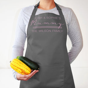 Personalised Family Member Apron