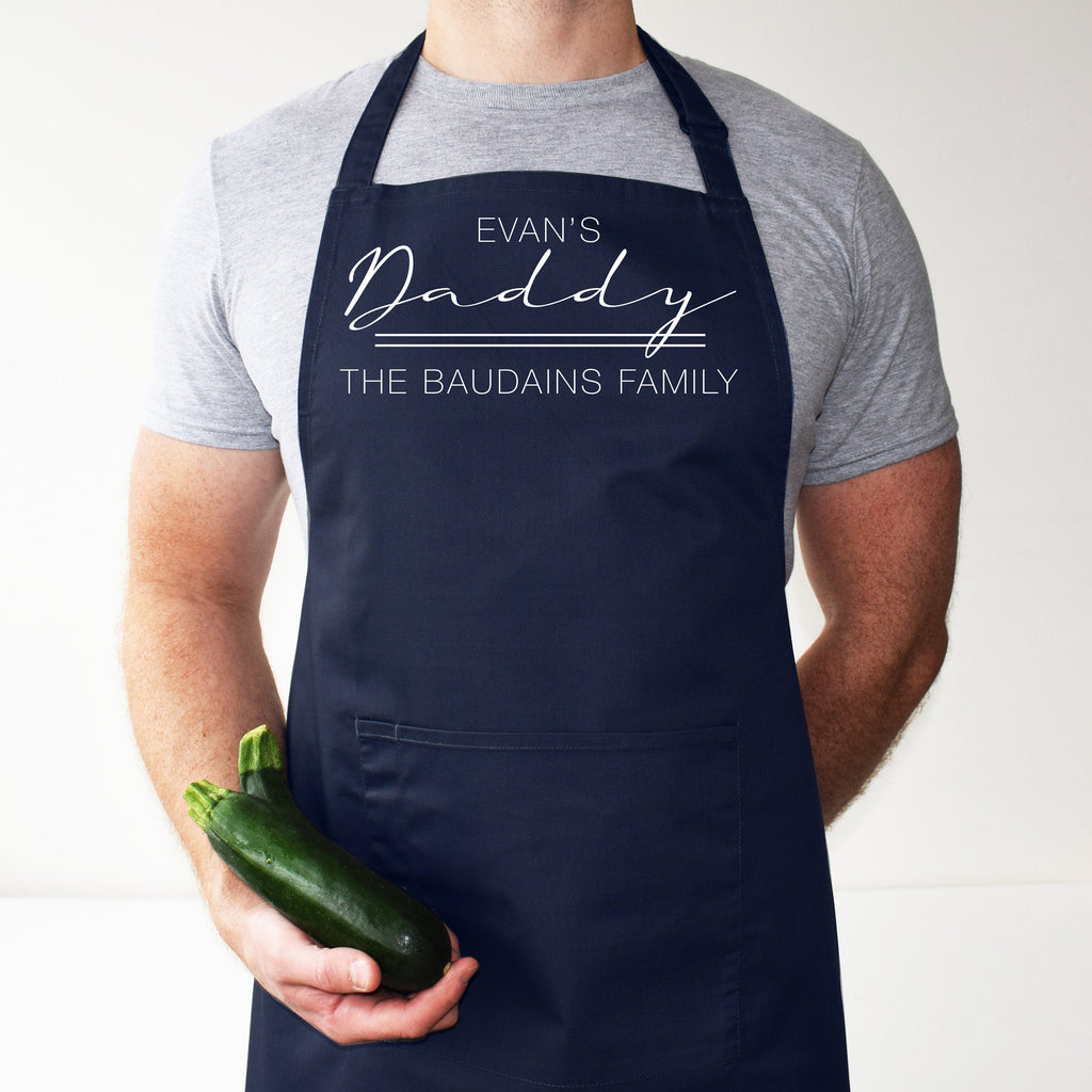 Personalised Family Member Apron