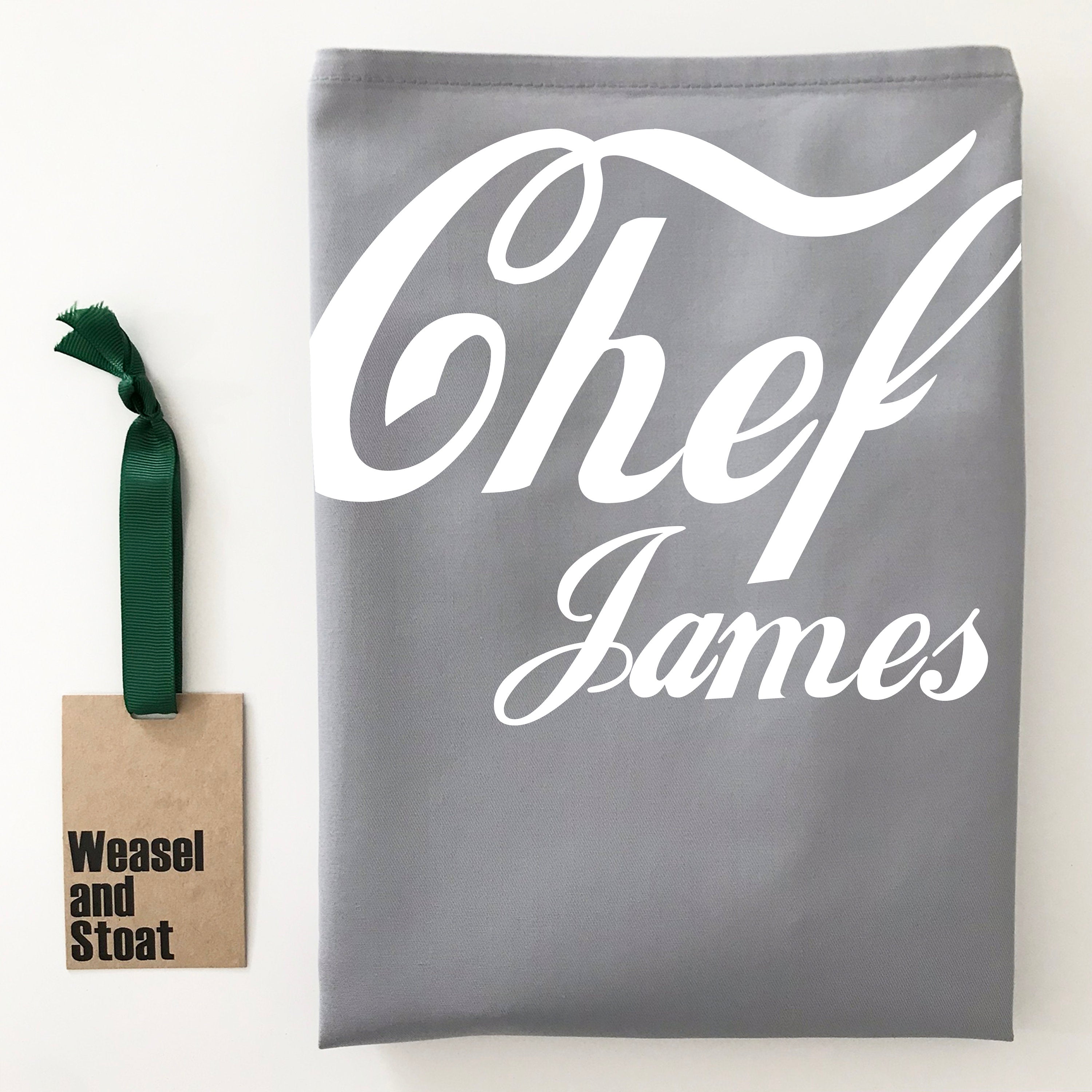 Personalised Chef Name Apron