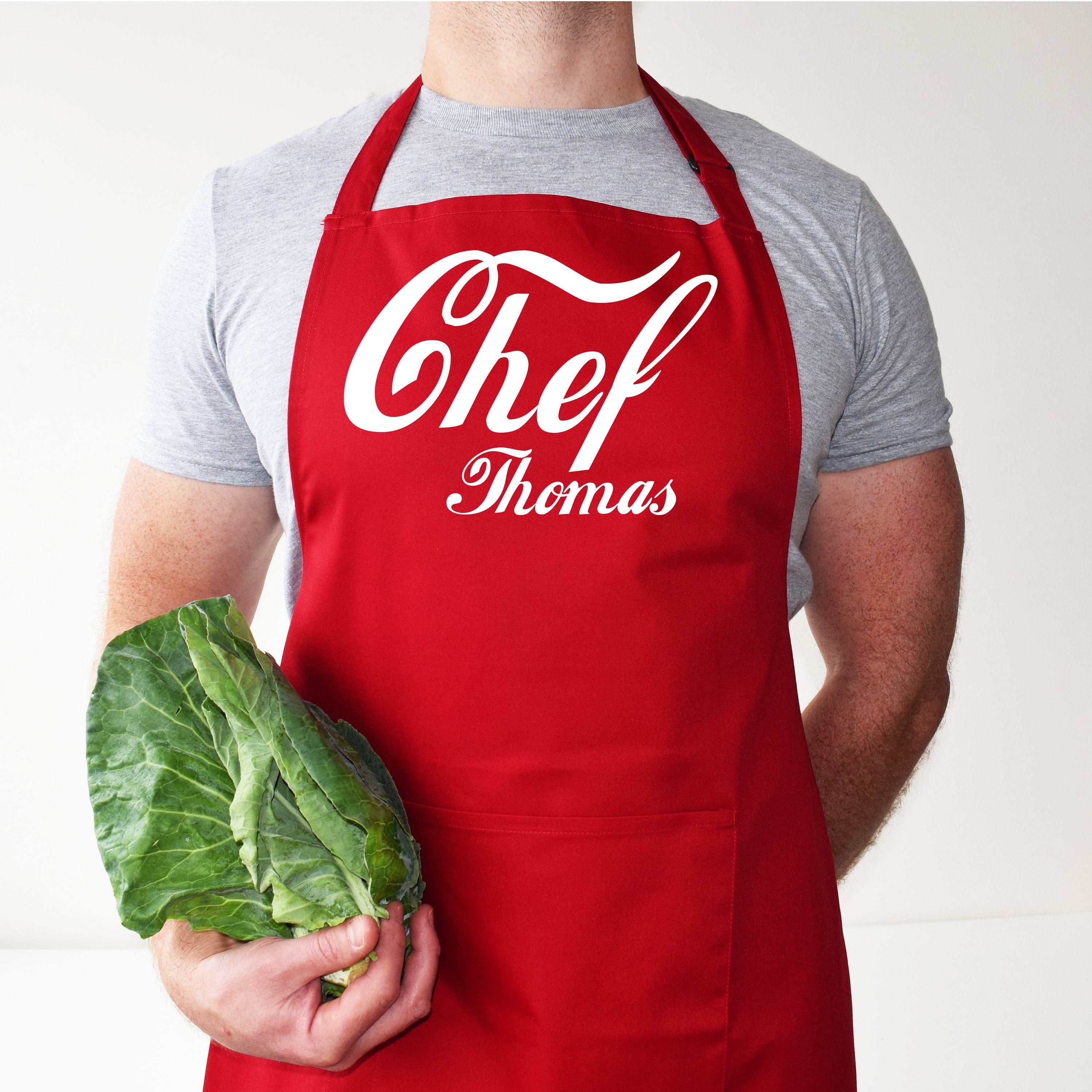 Personalised Chef Name Apron